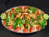 Recette Salade marine au saumon