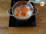 Etape 1 - Soupe au butternut et aux lentilles corail